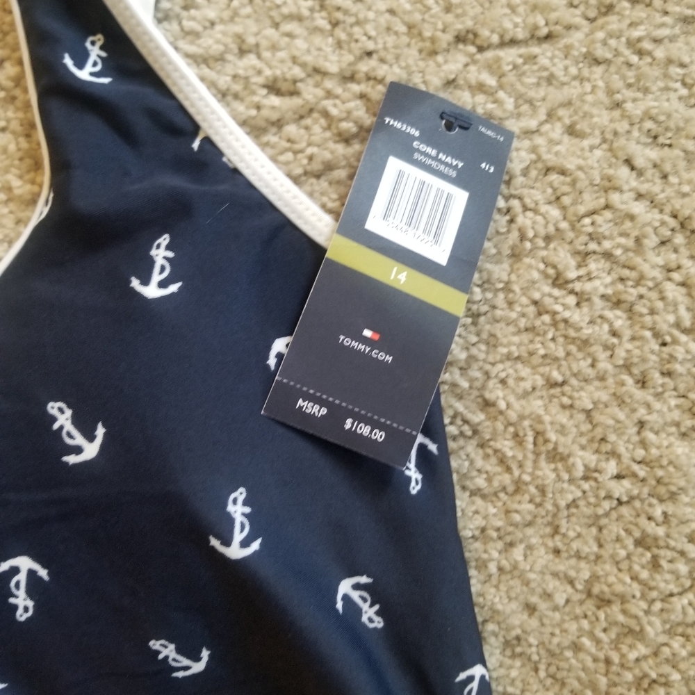 Tommy Hilfiger bathing suit swim dress